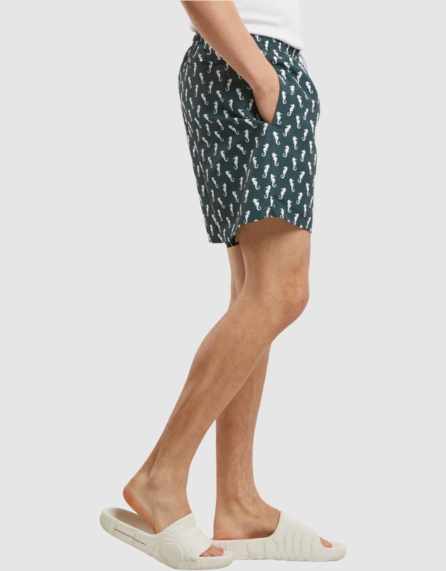 Urban Classics - Pattern Swim Shorts