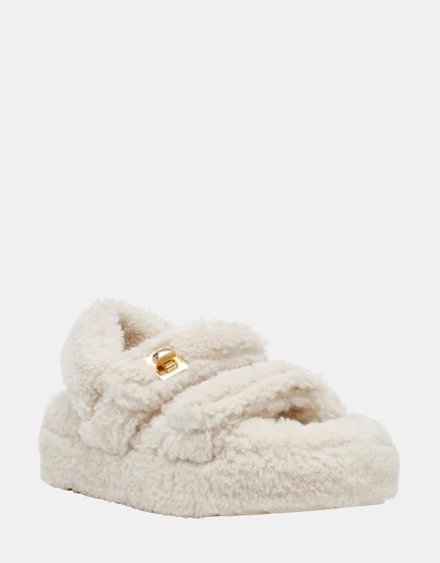 Steve Madden - Bigmona-F Natural Sandals