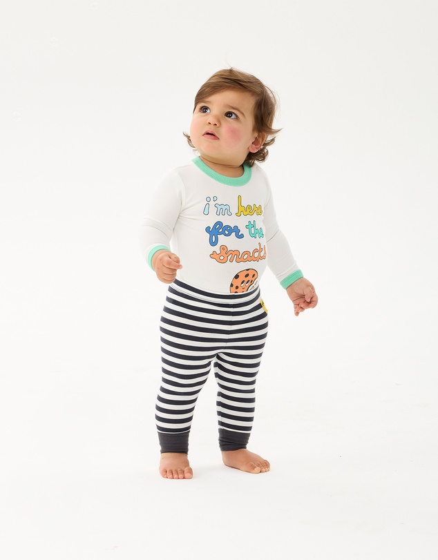 Rock Your Baby - Here For The Snacks Bodysuit & Legging Set