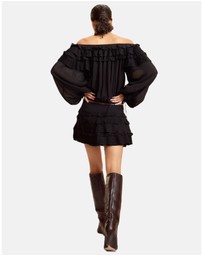 Cynthia Rowley - Ruffle Pleated Micro Skirt