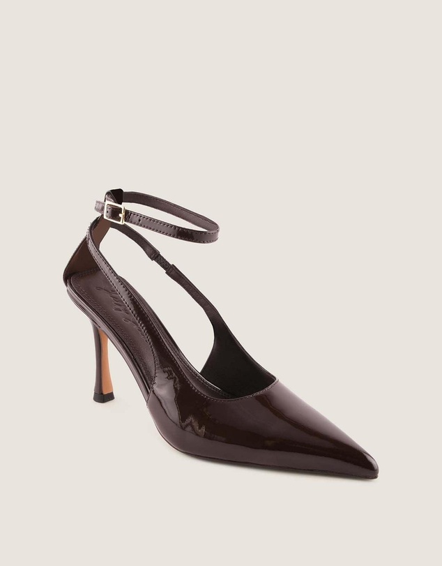 Shelly Shen - Hera High Heel Pumps Brown Leather