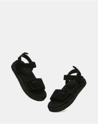 EVERAU - EverAU Ugg Carla Cow Suede Upper Sandals