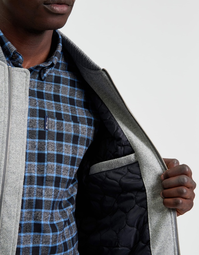 Ben Sherman - Wool Melange Bomber