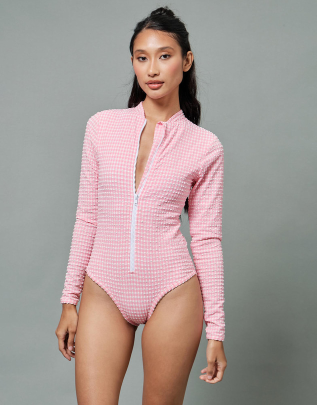 Fiola Rose Swim - Cristalle Rashie Suit