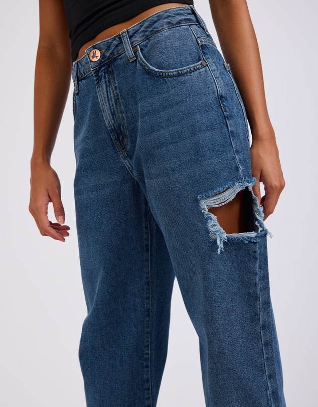 ONE TEASPOON - Rosewood Jackson Mid Waist Wide Leg Jeans