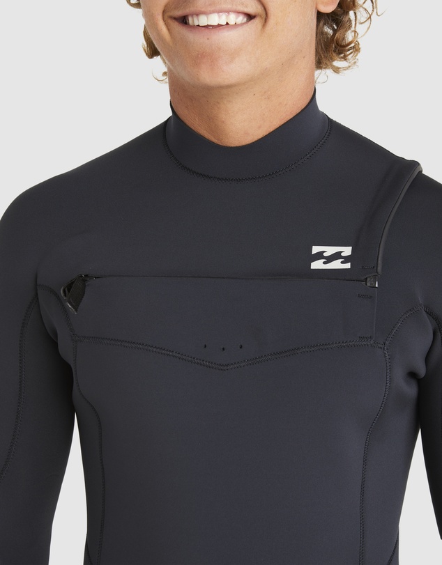 Billabong - Mens 2/2mm Absolute Natural Chest Zip Long Sleeve Springsuit
