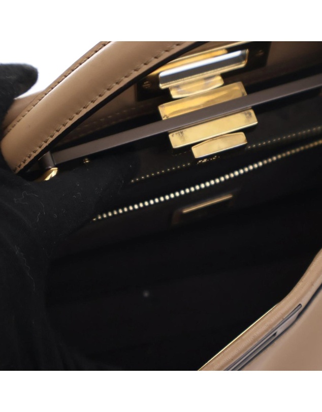 Fendi - Pre-Loved Medium Leather Peekaboo Iconic Satchel
