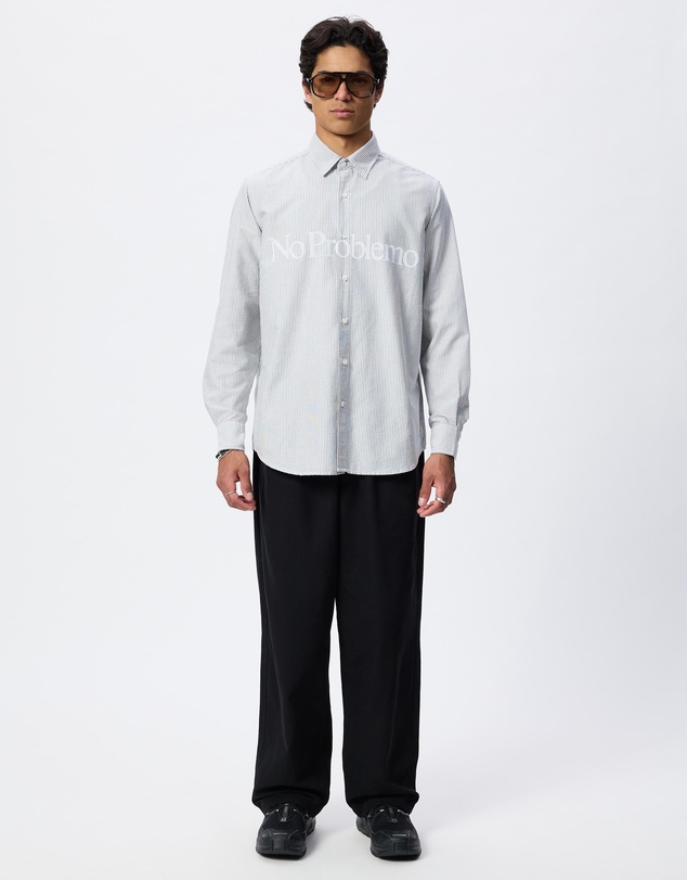 No Problemo - No Problemo Oxford Stripe LS Shirt