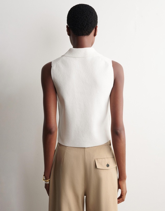 COS - Boucle-Knit Waistcoat
