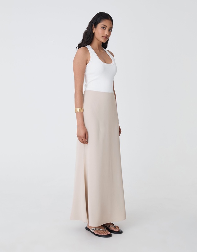 Forcast - Caris Flared Maxi Skirt