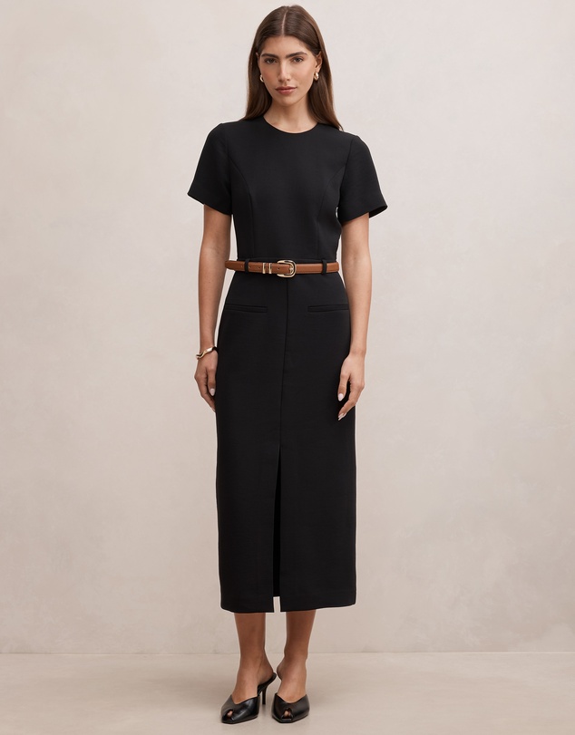 Forever New - Bailee Belted Tailored Midi Dress