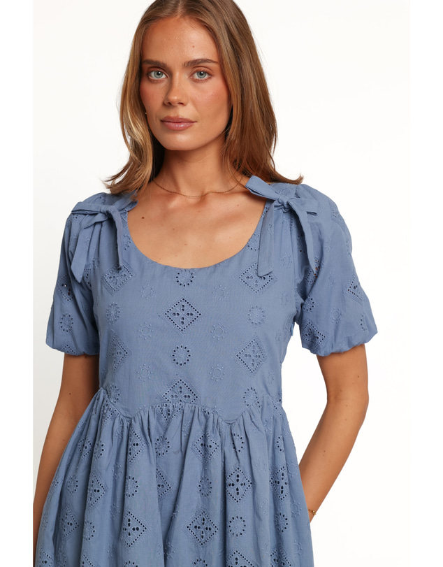 Petal & Pup - Yvonne Mini Dress - Navy