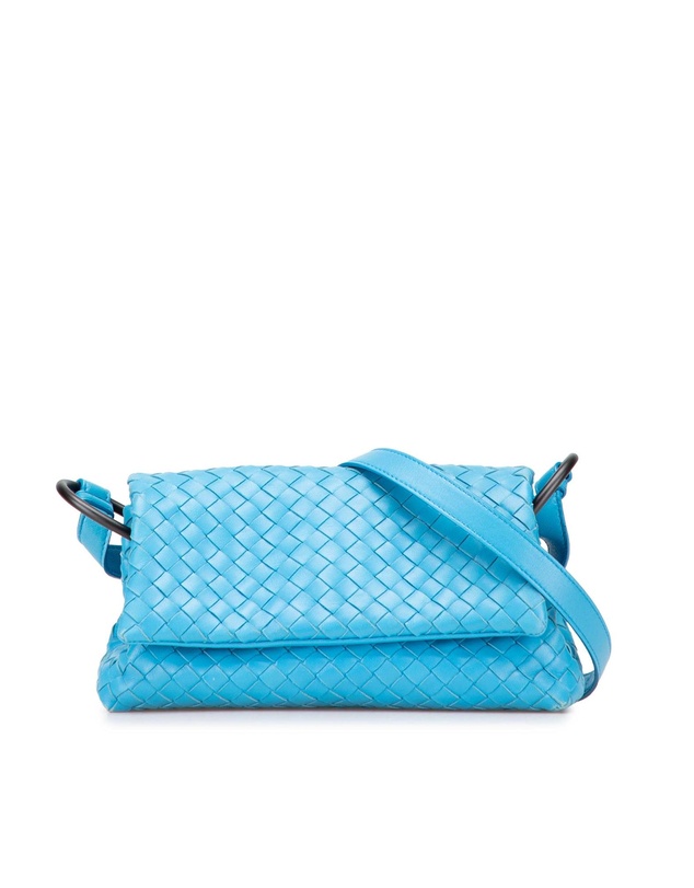Pre-Loved by Azura Reborn - Pre-Loved Nappa Intrecciato Flap Crossbody