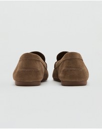 M.N.G - Suede Penny Loafers