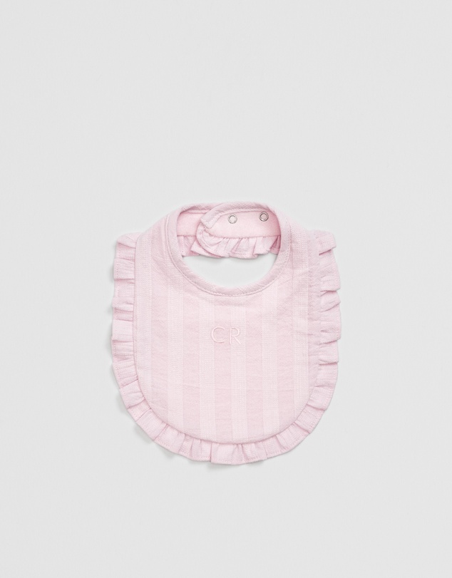 Country Road - Woven Frill Bib