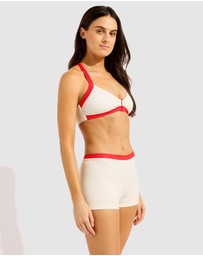 Seafolly - Band Wave Belted Boyleg Pants