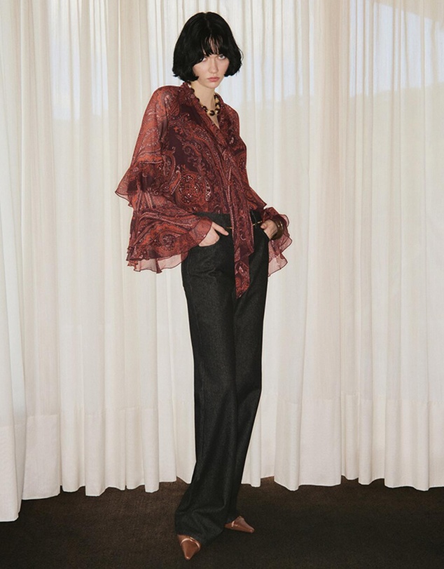 M.N.G - Paisley Print Blouse