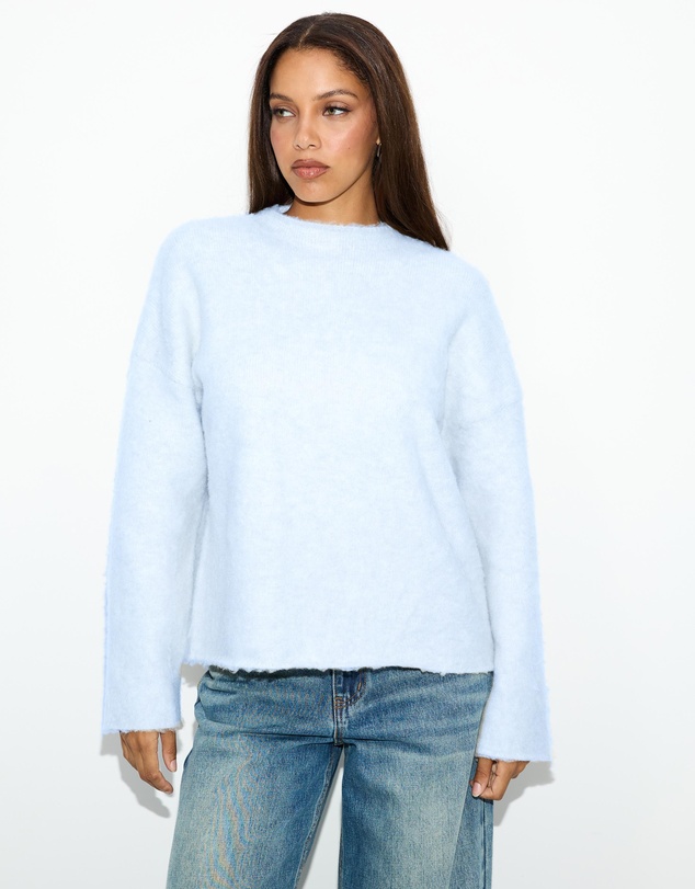 Dazie - Talia Fluffy Knit Jumper