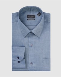 Van Heusen - Classic Relaxed Fit Shirt Herringbone