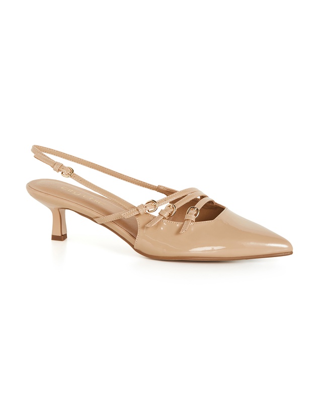 City Chic - WIDE FIT Novah Heel