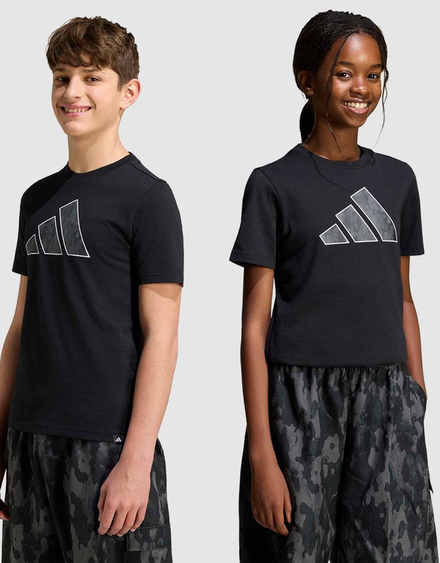 adidas Sportswear - Camo Graphic T-Shirt - Kids-Teens