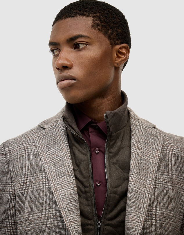 Politix - Benjamin Check Blazer With Removable Gilet