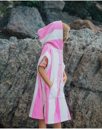 Crywolf - HOODED TOWEL Candy Stripe