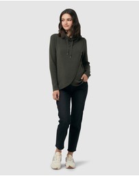 Ripe Maternity - Cassie Cross Over Nursing Knit