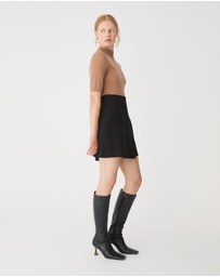 Forcast - Nikki Mini Wrap Skirt