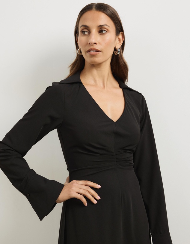 Atmos&Here - Franki Ruched Waist Midi Dress
