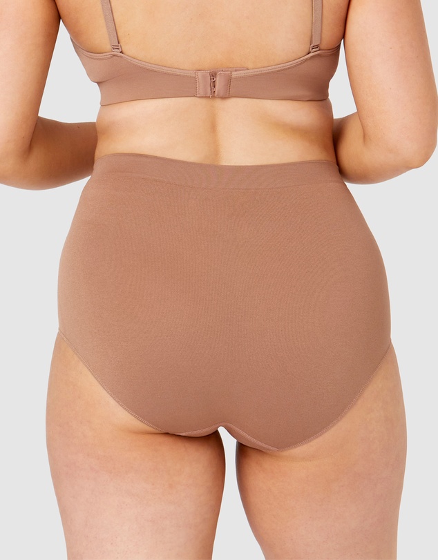 Ambra - 4 Pack Bare Essentials Recycled Nylon Full Brief