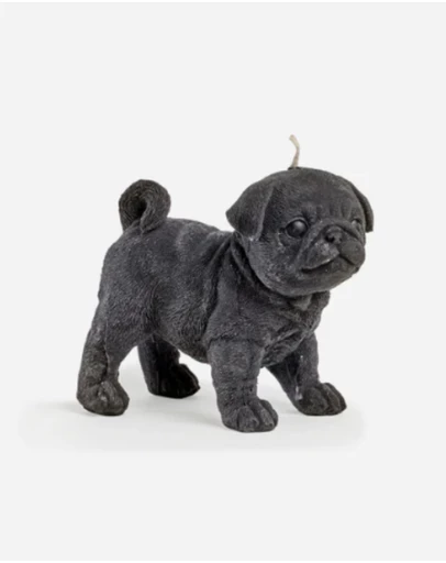 Love Ally - Pug candle