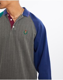 Vintage by The Real Deal - Pre Loved - Vintage 90s Chaps Ralph Lauren Long Sleeve Polo Shirt