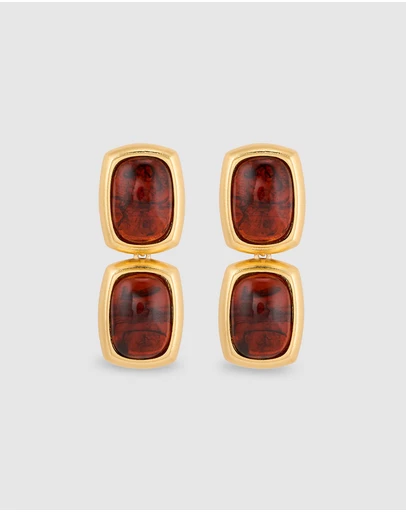 Oroton - Lilyanna Drop Earrings