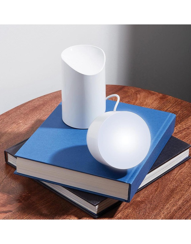 Lexon - Lexon Orbe Portable Led Lamp With Moving Head - White