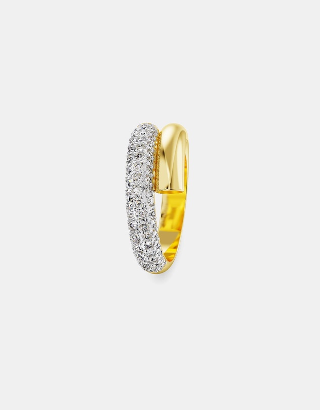 Swarovski - Dextera ring, White, Gold-tone plated