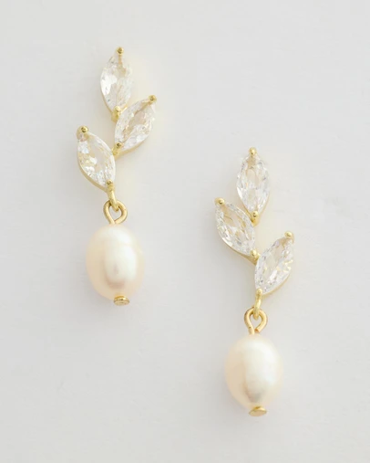Moira Hughes - The White Label - Briar Pearl Drop Earrings