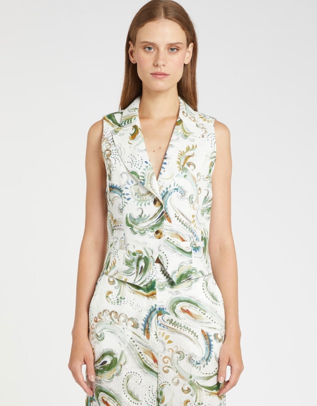 Marella - Verdant Muse Waistcoat