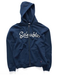 S Double - Cursive Zip Hoodie