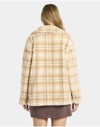 Billabong - Womens Check Ya Button-through Jacket
