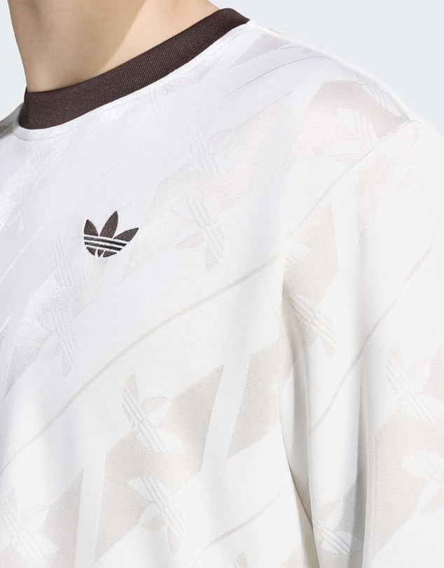 adidas Originals - JACQUARD TREFOIL LONGSLEEVE JERSEY Mens