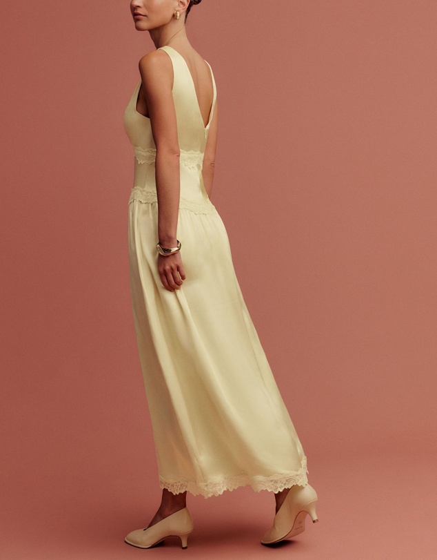 Reformation - Stasia Silk Dress