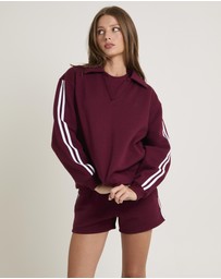 Subtitled - Sports Stripe Fleece