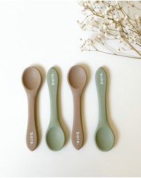 Bare The Label - Silicone Spoons, Four Pack