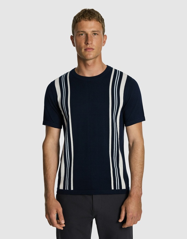 yd. - Strider Stripe Knitted Tee