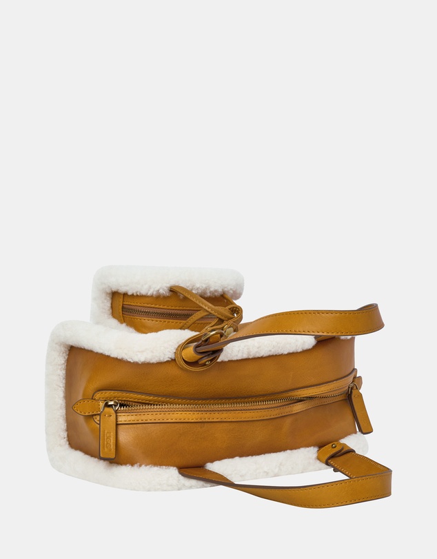 EVERAU - Australian Shepherd Ugg Frothie Bag Sheepskin Upper Bags