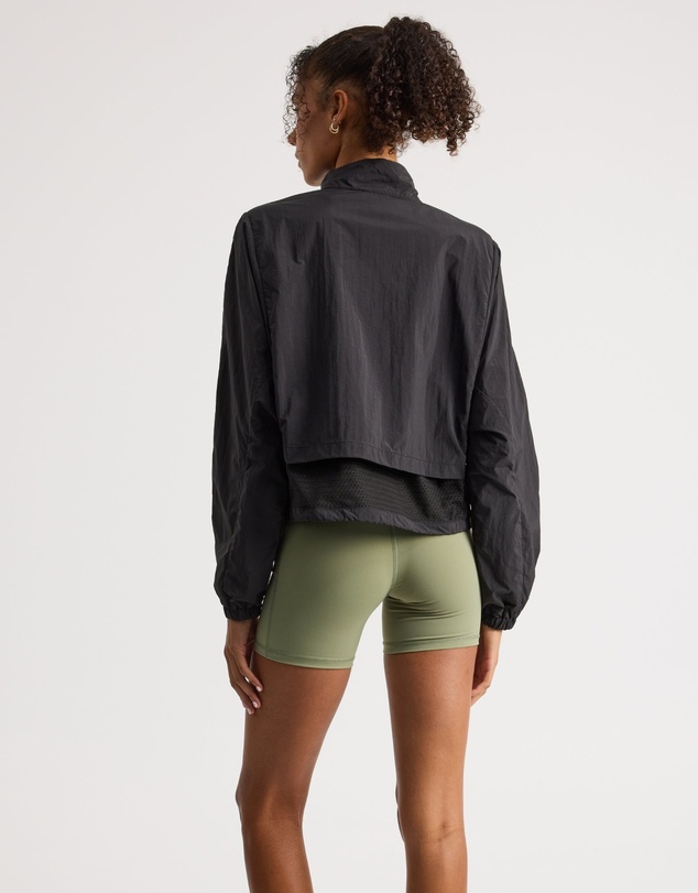 Upstate - Lightweight Windbreaker Jacket - Black