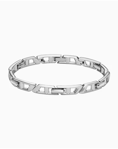 Diesel - Icon Silver Tone Bracelet