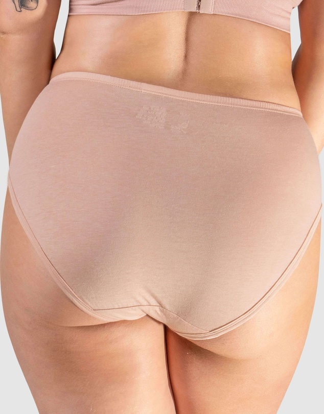 B Free Intimate Apparel - ﻿7 Pack﻿ Superfine﻿ 100% Cotton High Cut ﻿