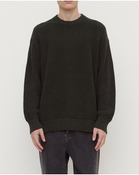 Assembly Label - Carson Cotton Rib Knit Jumper